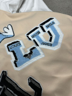 CHAQUETA LOUIS VUITTON CREMA MAX calidad