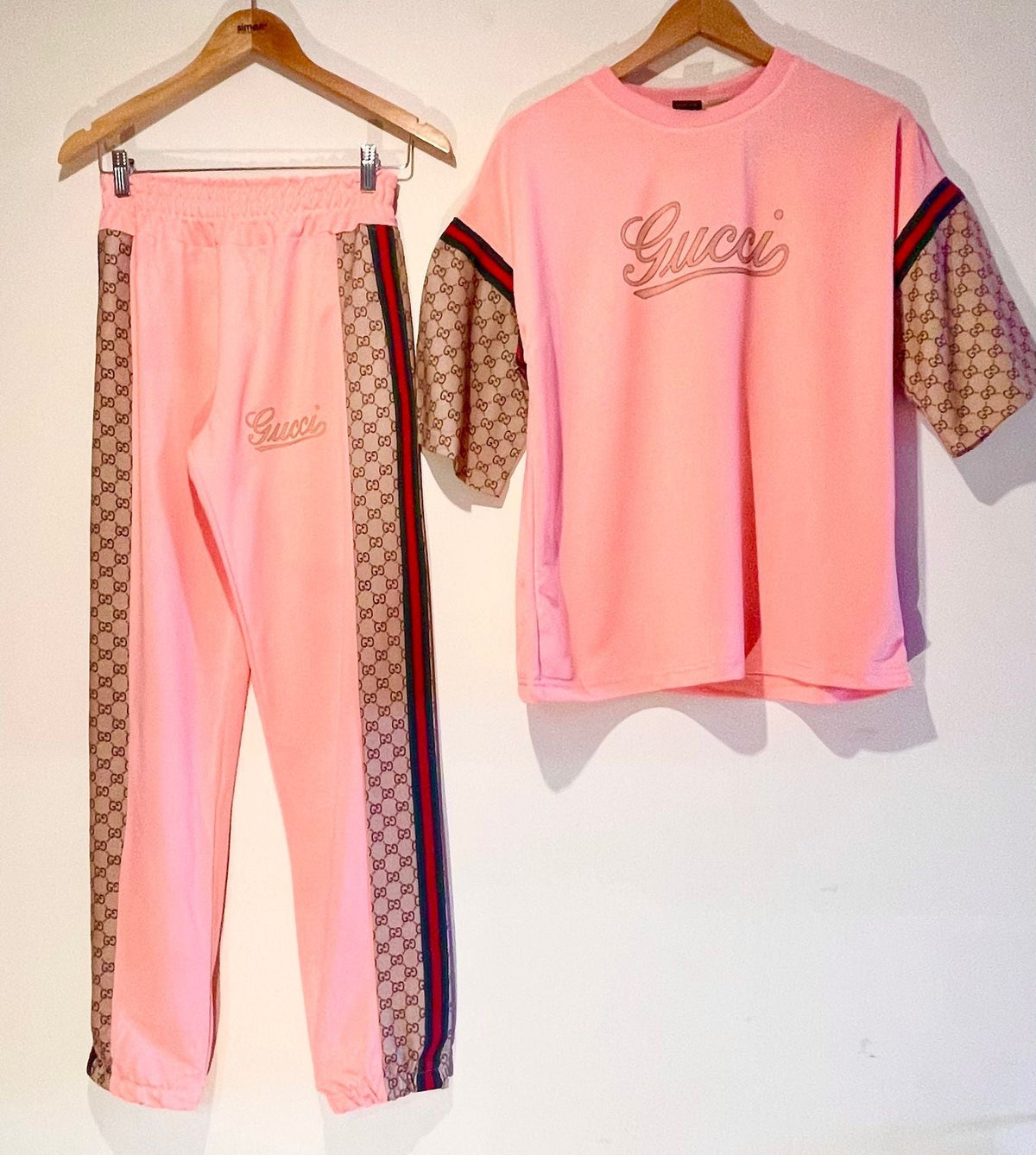 Chandal mujer gucci rosa