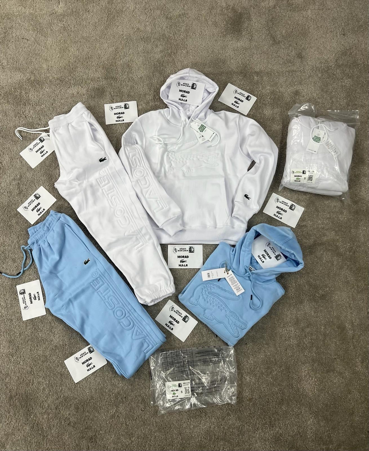 CHÁNDAL LACOSTE X MORAD BLANCO