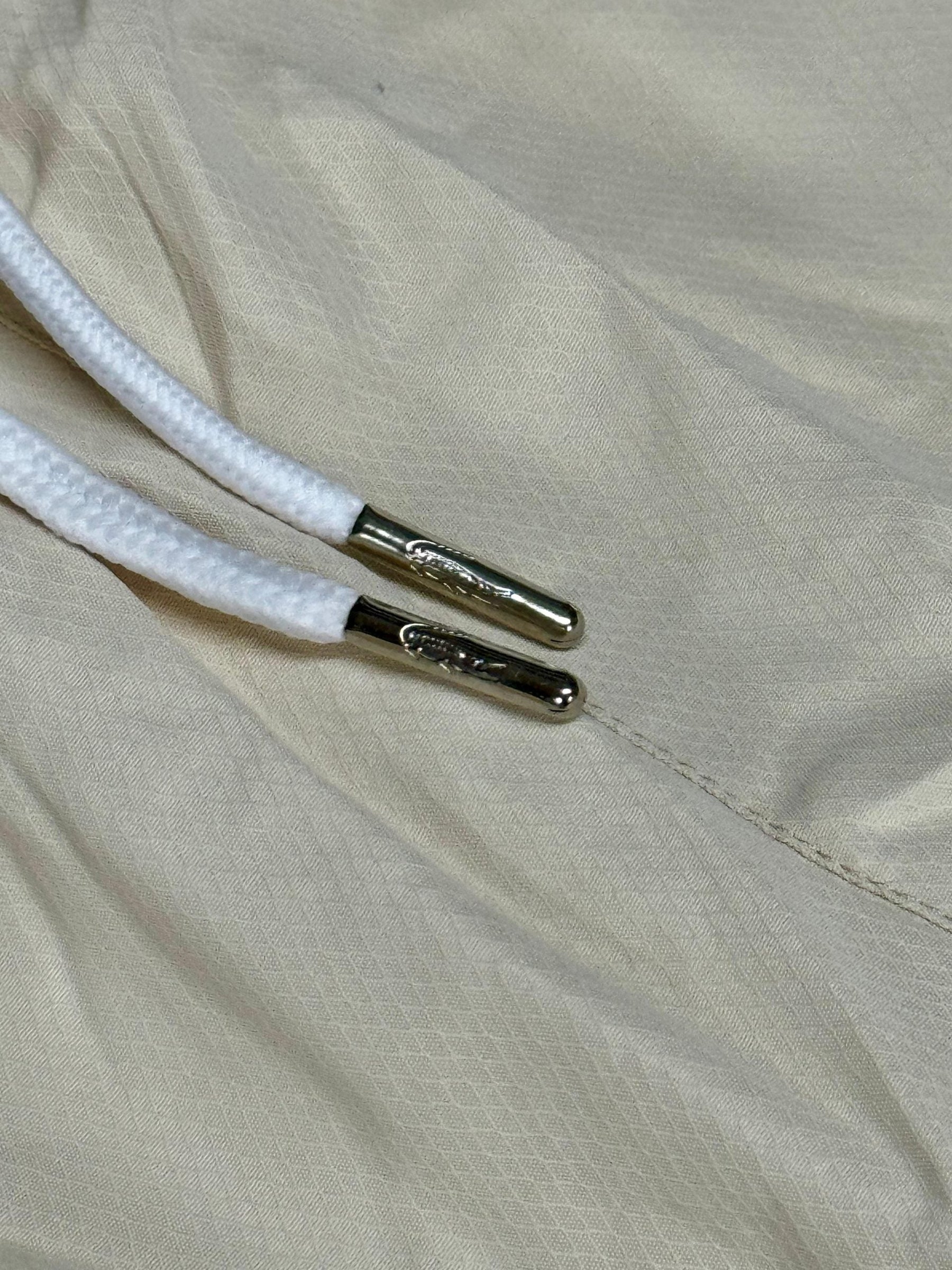 Chandal LACOSTE verde-crema
