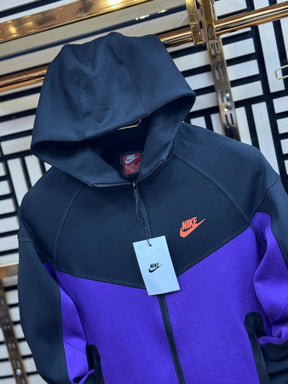 Chandal Nike Tech Fleece Negro y Morado