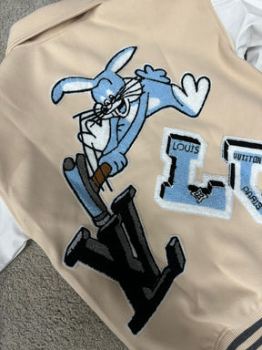 CHAQUETA LOUIS VUITTON CREMA MAX calidad