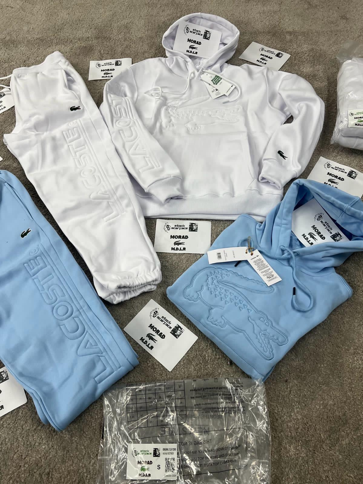 CHÁNDAL LACOSTE X MORAD BLANCO