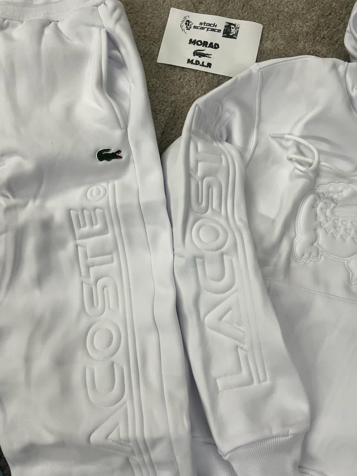 CHÁNDAL LACOSTE X MORAD BLANCO