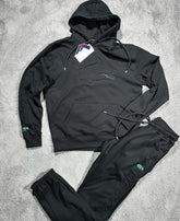 Chandal Lacoste Negro Bordado