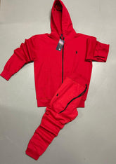 CONJUNTO POLO RALPH LAUREN ROJO