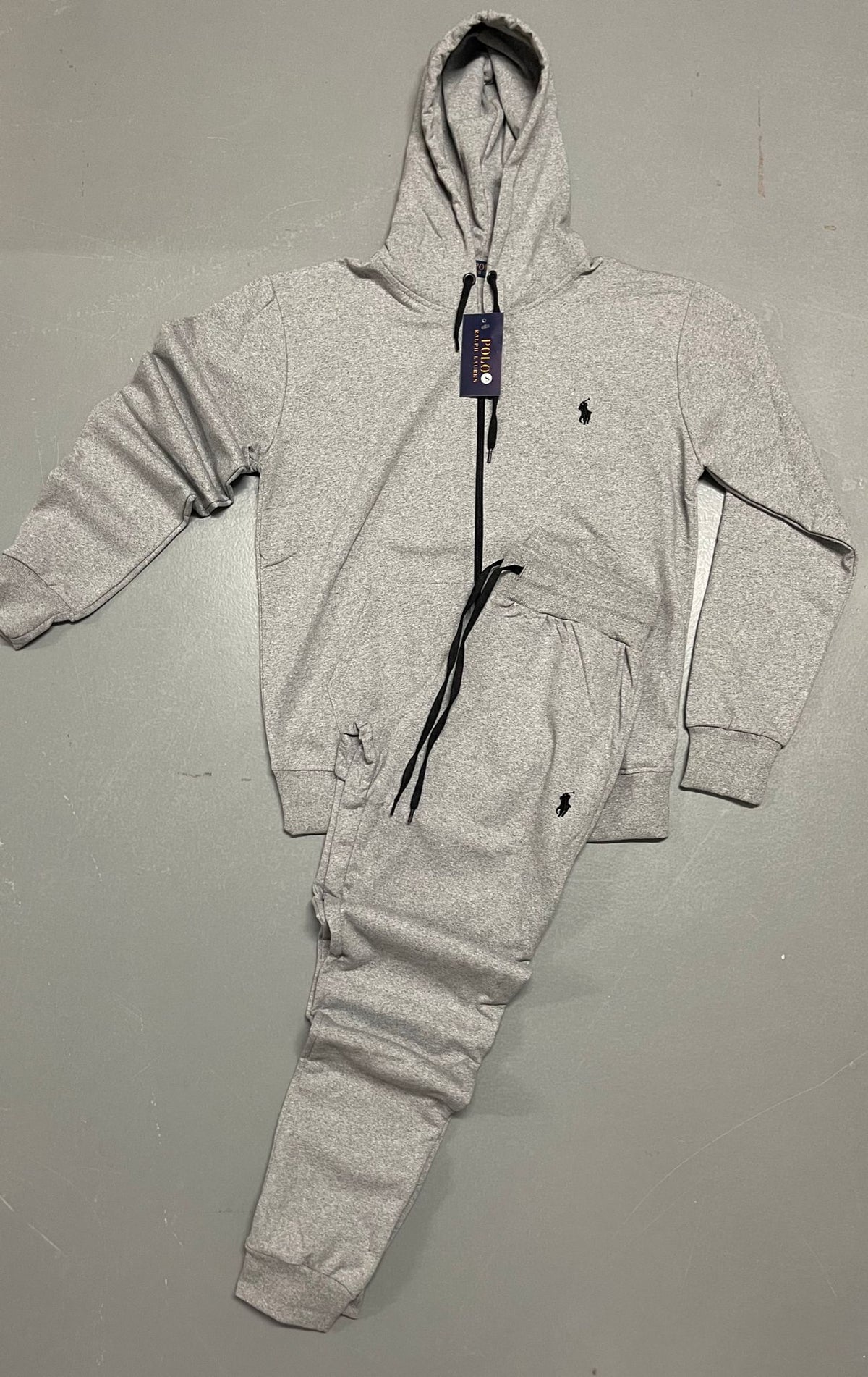 CONJUNTO POLO RALPH LAUREN GRIS